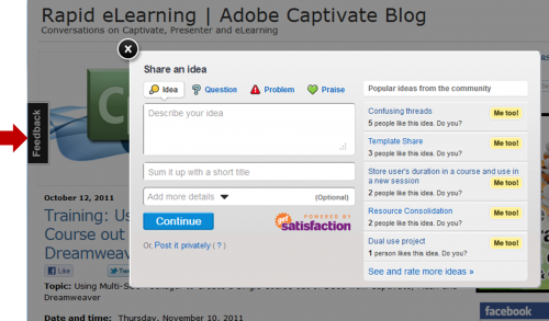 blog gs 5 Blog integration