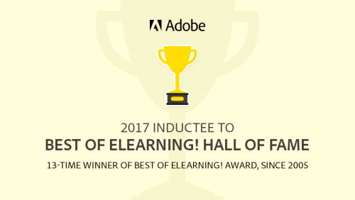 Adobe Captivate Hall of Fame 2017