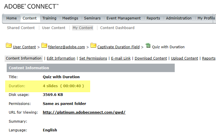 Add a Duration Field to your Adobe Captivate Project in the Adobe ...