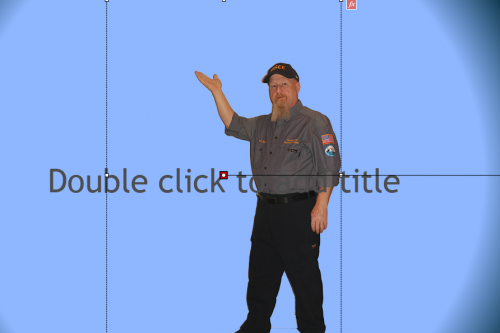 Example of captivate project while working on it.