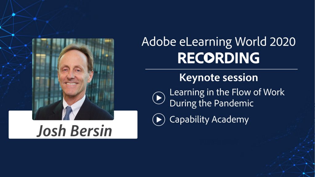 Keynote: Josh Bersin on Evolving L&D Landscape | eLearning