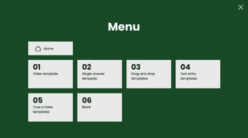 Free Captivate template
