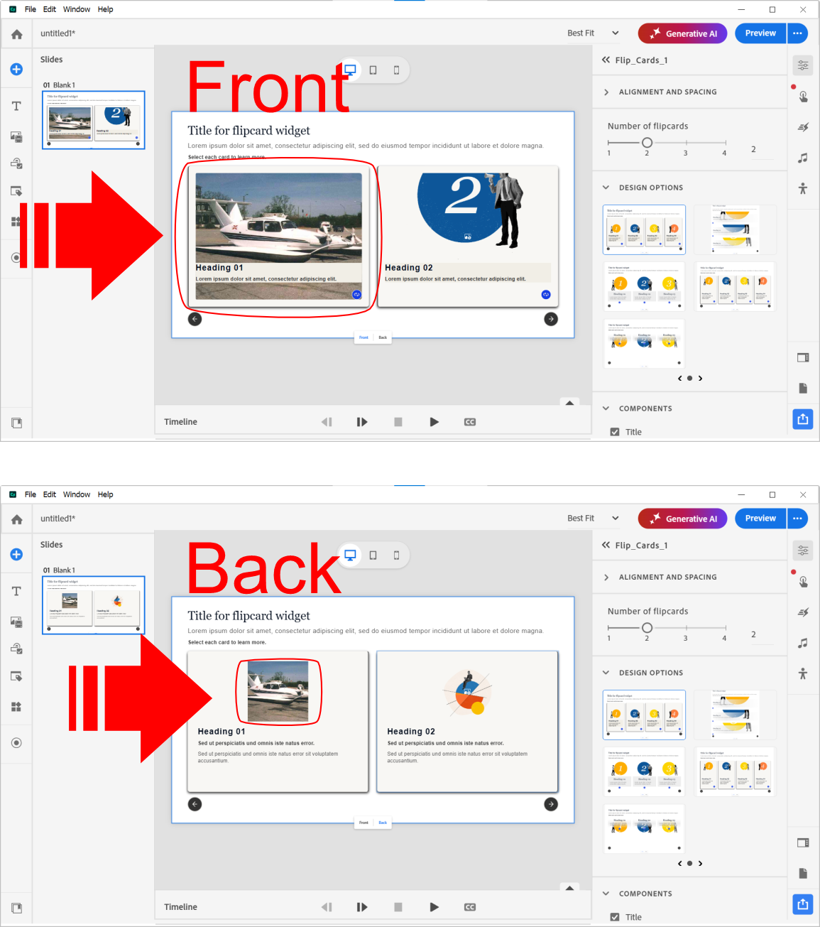 Captivate 13 Flip Card Widget - eLearning