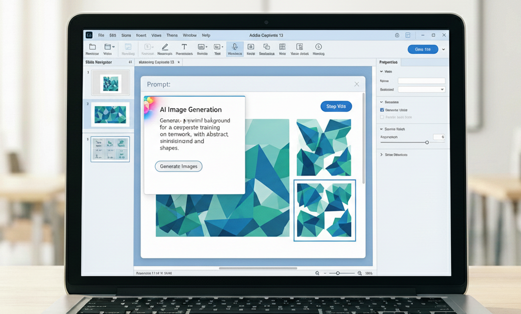 How to Use Adobe Firefly in Captivate 13 to Generate Engaging Course Visuals - eLearning