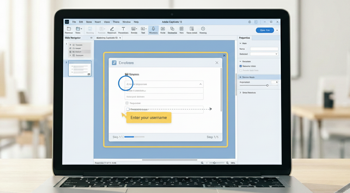 How to Create Software Simulations Using the All New Adobe Captivate 13 ...