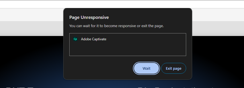 Performance lag in Captivate 12.6 - eLearning