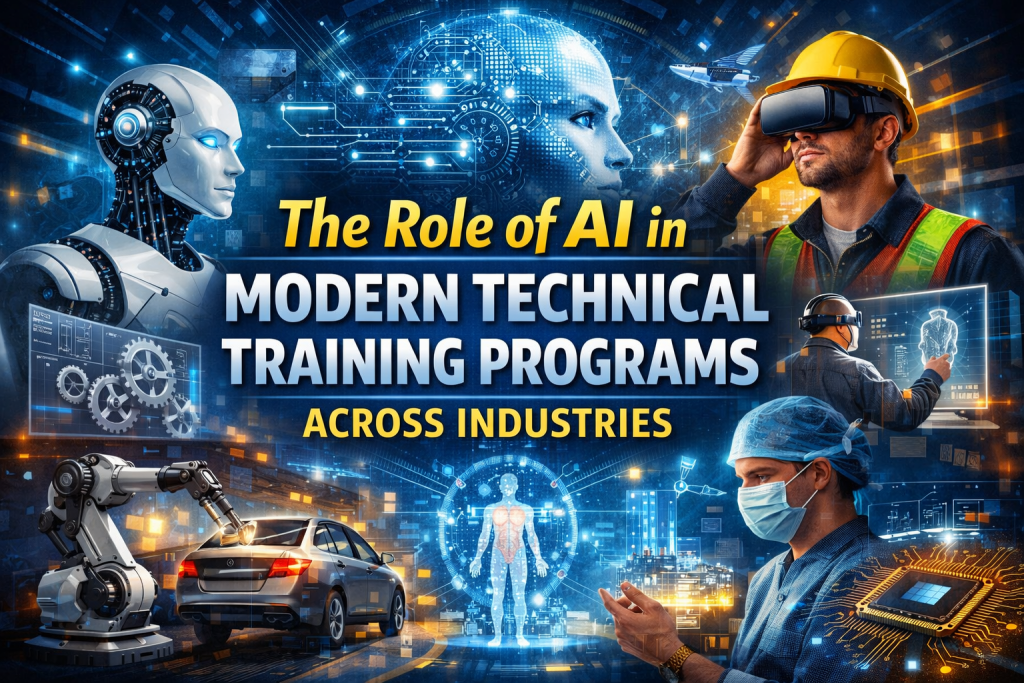 The Role of AI in Modern Technical Training Programs Across Industries - eLearning